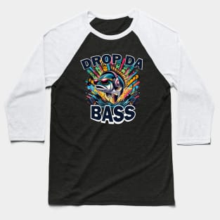 Drop Da Bass Funny Fish Pun Baseball T-Shirt